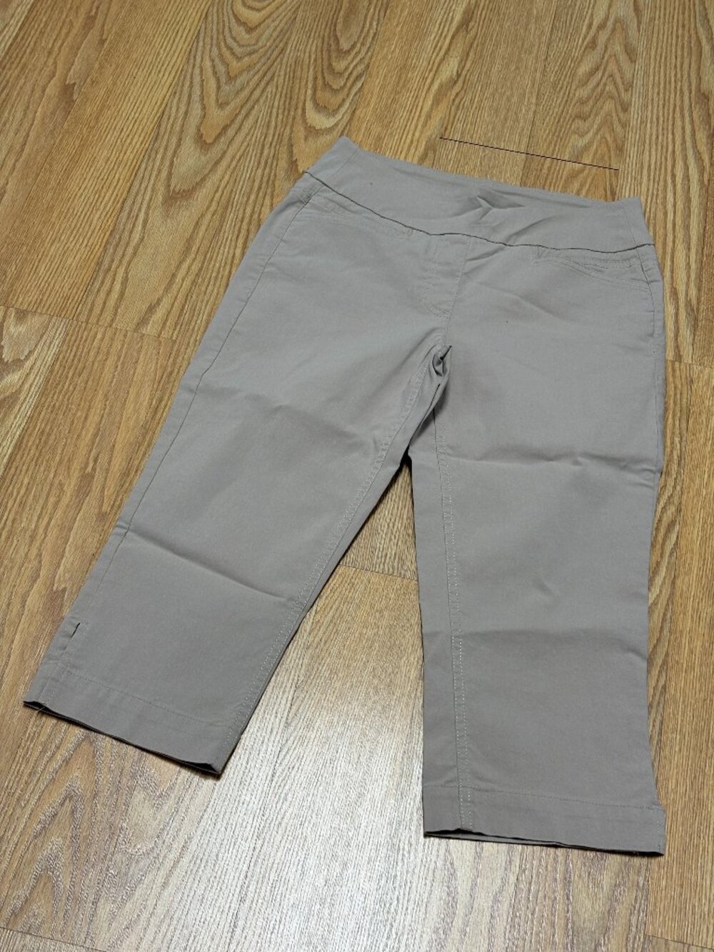 Westbound Petites Women's Size P4 Tan Capri Pants